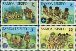 Samoa 1973 SG405-408 Scouts Set MNH - Samoa (Staat)