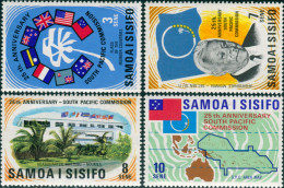 Samoa 1972 SG382-385 South Pacific Commission Set MNH - Samoa (Staat)