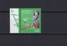 Germany 1997 Football Soccer, Sepp Herberger 100th Birthday Anniv. Stamp MNH - Ungebraucht