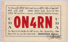 Ad8999 - BELGIUM - RADIO FREQUENCY CARD - 1949 - Radio