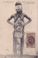 GU Nw- BOKE - GUINEE FRANCAISE - TYPE DE DANSEUSE - OBLITERATION 1908 - Afrique