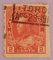 CANADA YT 94aB OBLITERE "GEORGE V" ANNÉES 1911/1916 - Used Stamps