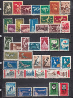 Bulgaria – 1959 Full Year Used (only Stamps), Yv.-Nr. 954/992+ PA 75/76+77+ 77a - Années Complètes