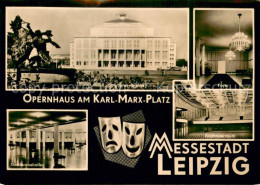 73778827 Leipzig Opernhaus Am Karl Marx Platz Foyer Zuschauerraum Garderobehalle - Leipzig