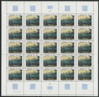 N° 2211 40 Fr Claude GELEE Dit LE LORRAIN Feuille De 25 Ex. Vendue à La Valeur Faciale ** MNH COTE 57,50 €  Description - Hojas Completas