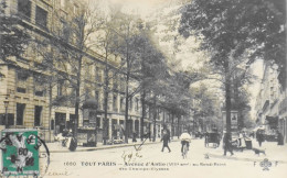 CPA. [75] > TOUT PARIS > N° 1680 - L'Av. Dantin Au Rond-Point Des Champs-Elysées (VIIIe Arrt.) - 1909 - Coll. F. Fleury - District 08