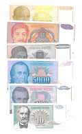 Yougoslavie Yugoslavia LOT Dinara 1994 UNC / NEUF - Autres - Europe