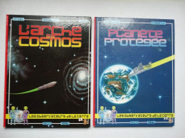 2 BD Bandes Dessinées L'arche Du Cosmos La Planète Protégée Les Observateurs De La Terre BRGM Total Prost Goyallon Jamy - Lotti E Stock Libri