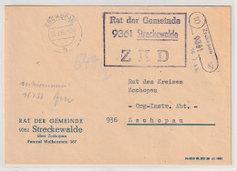 ZKD-Brief über Postnebenstelle Streckewalde - Other & Unclassified