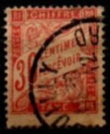 FRANCE    -   Taxe   -   1893.   Y&T N° 33 A Oblitéré. - 1859-1959 Usati