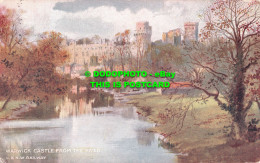 R539582 Warwick Castle From River. L. And N. W. Railway. McCorquodale. London An - Andere & Zonder Classificatie