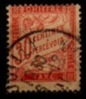 FRANCE    -   Taxe   -   1893.   Y&T N° 33 A Oblitéré. - 1859-1959 Oblitérés