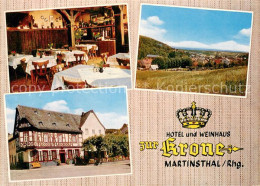 73778673 Martinsthal Hotel Weinhaus Zur Krone Altdeutsche Weinstube Krone Panora - Eltville