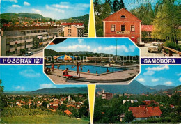73778648 Samobor Croatia Stadtpanorama Hotel Freibad  - Croatie