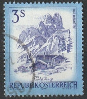 Série Paysages, Timbre Autriche Oblitéré "Bischofsmütze" 1974 N° 1272 - Gebruikt