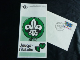 1982 2065 PF NL. HEEL MOOI ! Zegel Met Eerste Dag Stempel : SCOUTS - Post Office Leaflets