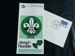 1982 2065 PF NL. HEEL MOOI ! Zegel Met Eerste Dag Stempel : SCOUTS - Folletos De La Oficina De Correos