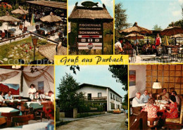 73778616 Purbach Neusiedler See Fischerhaus Schiwampl Restaurant Terrasse Purbac - Autres & Non Classés