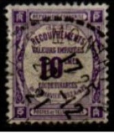 FRANCE    -   Taxe   -   1908.   Y&T N° 44 Oblitéré. - 1859-1959 Usados