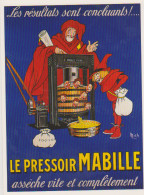 LE PRESSOIR MABILLE - PUBLICITE - CARTE POSTALE 10 X 15 CM - Werbepostkarten