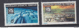 AAT 1971 Antarctic Treaty 2v ** Mnh (59701B) ROCK BOTTOM - Neufs