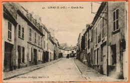 91 - B35168CPA - LINAS - Grande Rue - Bon état - ESSONNE - Autres & Non Classés