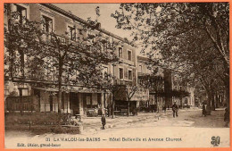 34 - B35142CPA - LAMALOU LES BAINS - Hotel Belleville Et Avenue Charcot - Très Bon état - HERAULT - Lamalou Les Bains