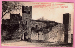 32 - B35135CPA - LARRESSINGLE - CONDOM - Porte D'entrée, Tours Et Restes Du Vieux Château - Bon état - GERS - Andere & Zonder Classificatie
