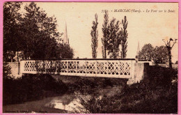 32 - B35126CPA - MARCIAC - Le Pont Sur Le Boues - Très Bon état - GERS - Autres & Non Classés