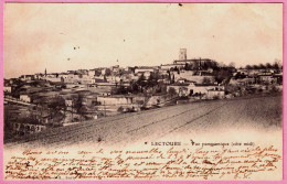 32 - B35127CPA - LECTOURE - Vue Panoramique Coté Midi - Carte Pionnier, Precurseur - Très Bon état - GERS - Lectoure