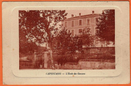 34 - B35113CPA - CAPESTANG - L' école Des Garçons. - Très Bon état - HERAULT - Capestang