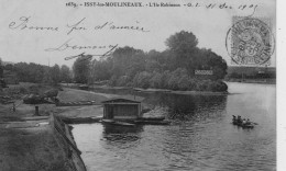 ISSY-les-MOULINEAUX - L'Ile Robinson - Barque Animée - Issy Les Moulineaux