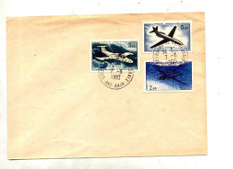 Lettre Cachet Strasbourg Sur Avion - Manual Postmarks