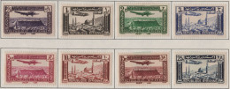 SYRIA - 1/2 - 25P 1937 AIRMAIL * Mi 418-425 - Syrien