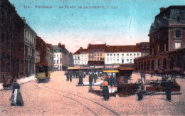59 - ROUBAIX - La Place De La Liberté - Tramway - Roubaix