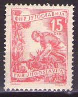 Yugoslavia 1953 - Airmail - Mi 723 I - MNH**VF - Unused Stamps