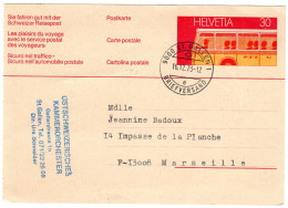 1973  SUISSE  Entier  CAD 9000  St GALLEN 1  BRIEFVERSAND - Enteros Postales