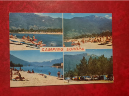 Carte CAMPING EUROPA GORDOLA B. LOCARNO - Locarno