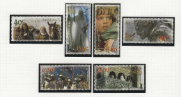 2002 MNH New Zealand Mi 2040-45 Postfris** - Unused Stamps