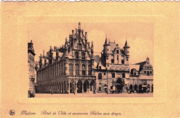 MALINES - MECHELEN - Hotel De Ville Et Anciennes Halles Aux Draps - Mechelen