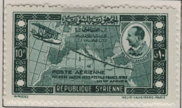 SYRIA - 10 P 1937 AIRMAIL FIRST FLIGHT * Mi 426 - Syria