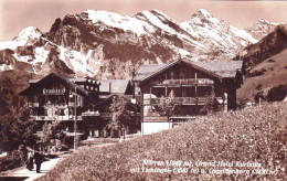 Suisse - Bern - MURREN - Grand Hotel Kurhaus Mit Tschingel Und Gspaltenhorn - Autres & Non Classés