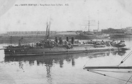 SAINT-SERVAN - Saint-Malo - Torpilleurs Dans Le Port - Saint Servan