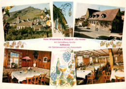 73778428 Achkarren Kirche Hotel Winzerstube Zur Krone Mit Schlossberg Grotte Gas - Autres & Non Classés