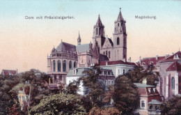 MAGDEBURG - Dom Mit Prasidialgarten - Maagdenburg
