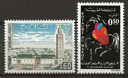 MAROC: *, N° YT 612 Et 613 Ch., TB - Marokko (1956-...)