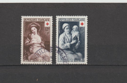 1953 N°966 Et 967 Croix Rouge Oblitérés - Used Stamps