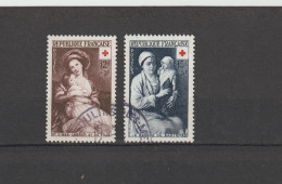 1953 N°966 Et 967 Croix Rouge Oblitérés - Gebraucht