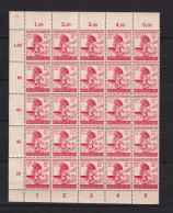 25 Timbres  Stempel  Deutsches Reich 1944 Marsch  Grossdeutsches Reich  Mi.-Nr. 906  ** - Unused Stamps