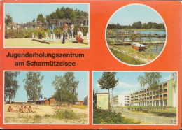 D-15864 Wendisch Rietz - Jugenderholungszentrum Am Scharmützelsee - Alte Ansichten - Schach - Bettenhaus - Nice Stamp - Bad Saarow